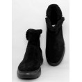 черевики Stepter 8594 black velur 